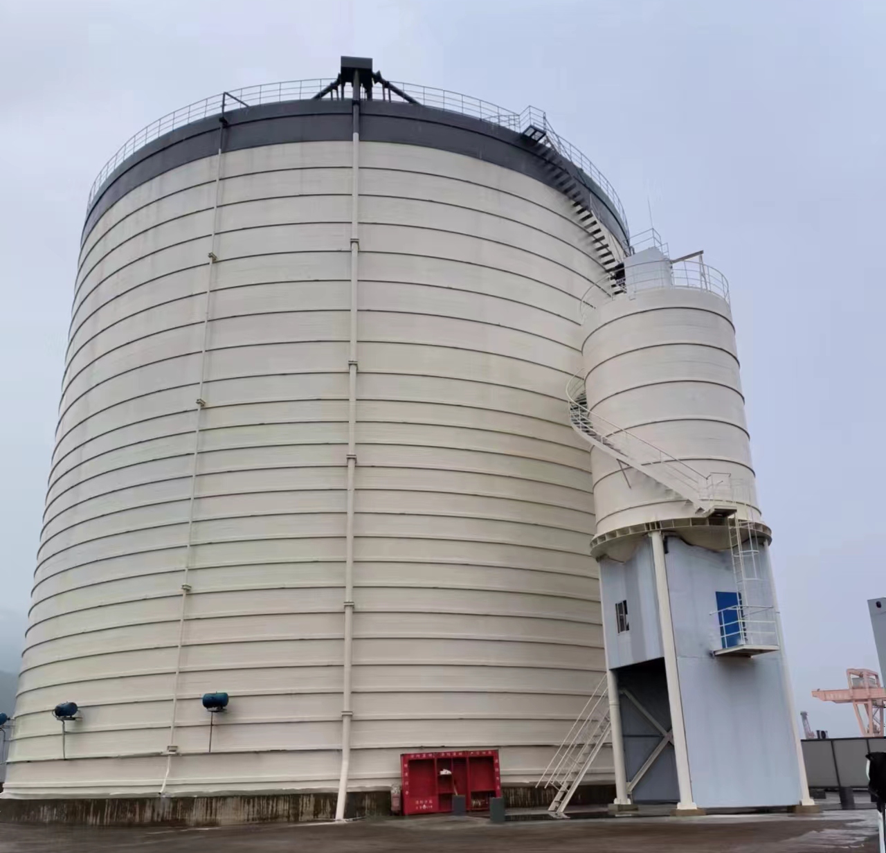 加乐镇10万吨水泥钢板库